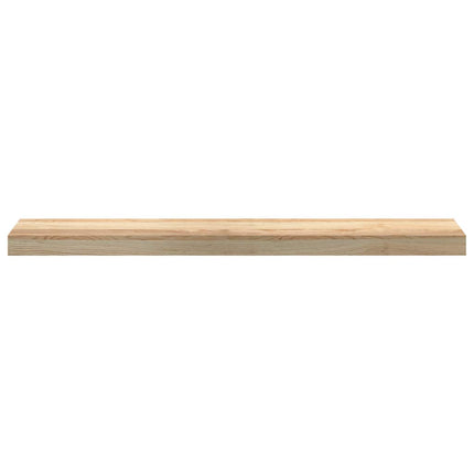 vindueskarme 2 stk ubehandlet 90x15x2 cm massivt egetræ
