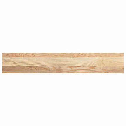 vindueskarme 2 stk ubehandlet 90x15x2 cm massivt egetræ
