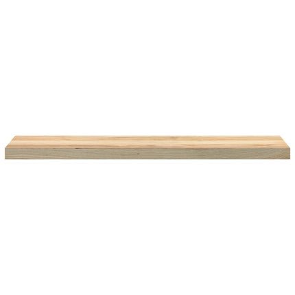 vindueskarme 2 stk ubehandlet 100x20x2 cm massivt egetræ