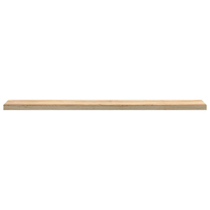 vindueskarme 2 stk ubehandlet 160x20x2 cm massivt egetræ