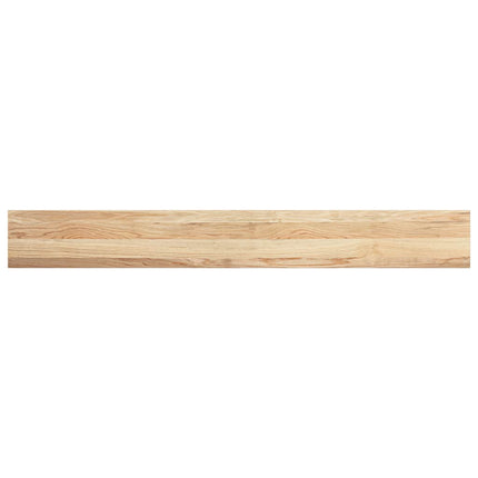 vindueskarme 2 stk ubehandlet 160x20x2 cm massivt egetræ
