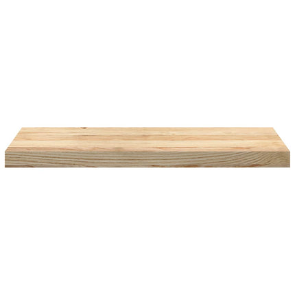 vindueskarme 2 stk ubehandlet 70x25x2 cm massivt egetræ