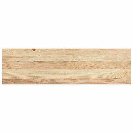 vindueskarme 2 stk ubehandlet 90x25x2 cm massivt egetræ