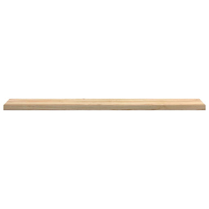 vindueskarme 2 stk ubehandlet 160x30x2 cm massivt egetræ