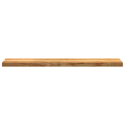 vindueskarme 2 stk lysebrun 120x20x2 cm massivt egetræ
