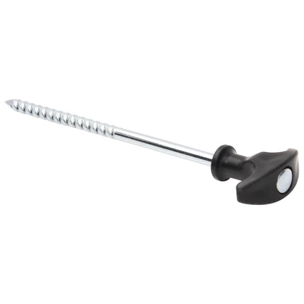 teltpløkker 24 stk. 20 cm Ø7 mm galvaniseret stål