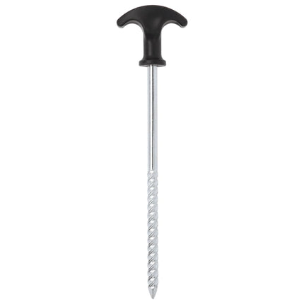 teltpløkker 12 stk. 20 cm Ø7 mm galvaniseret stål
