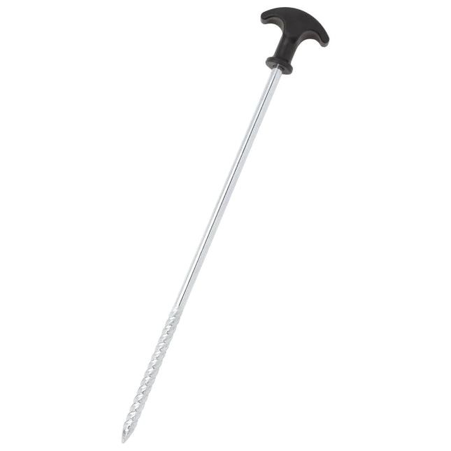 teltpløkker 12 stk. 30 cm Ø7 mm galvaniseret stål