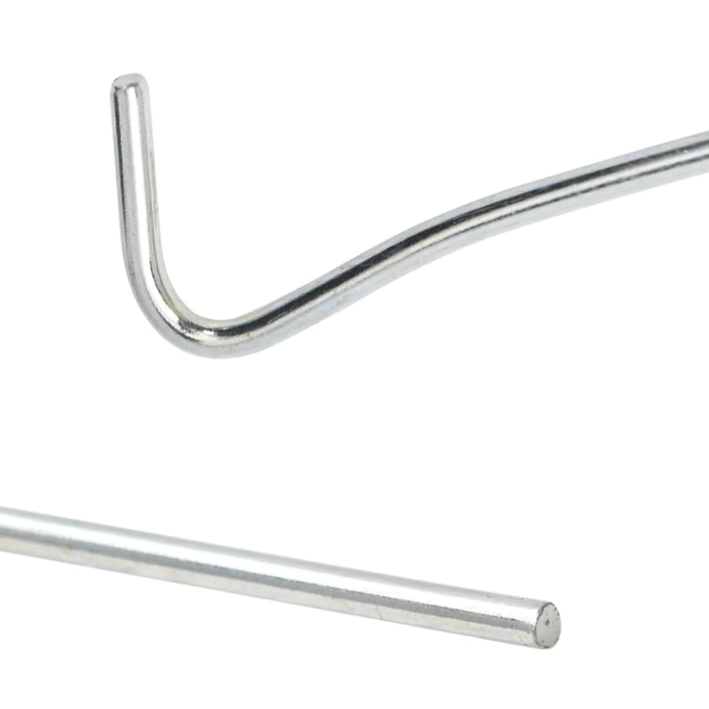 teltpløkker 50 stk. 30 cm Ø4 mm galvaniseret stål