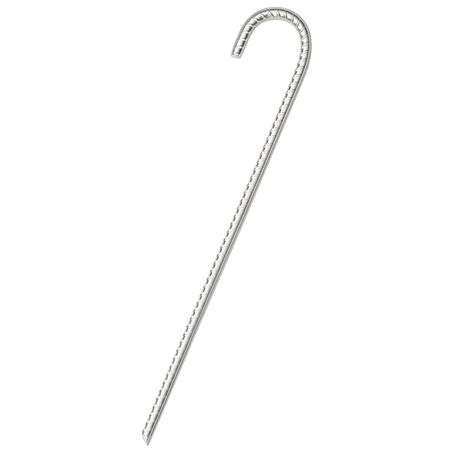 teltpløkker 12 stk. 37 cm Ø10 mm galvaniseret stål