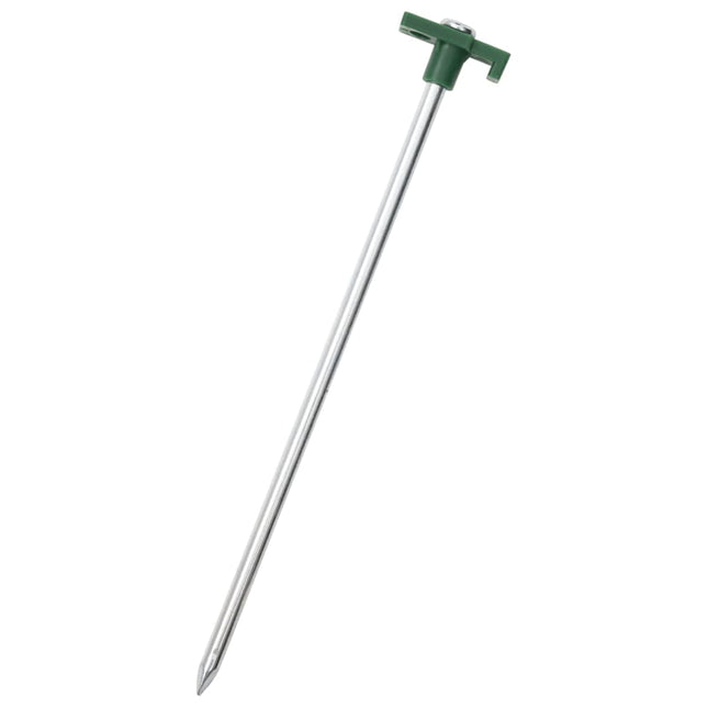 teltpløkker 12 stk. 25 cm 7 mm galvaniseret stål og PP