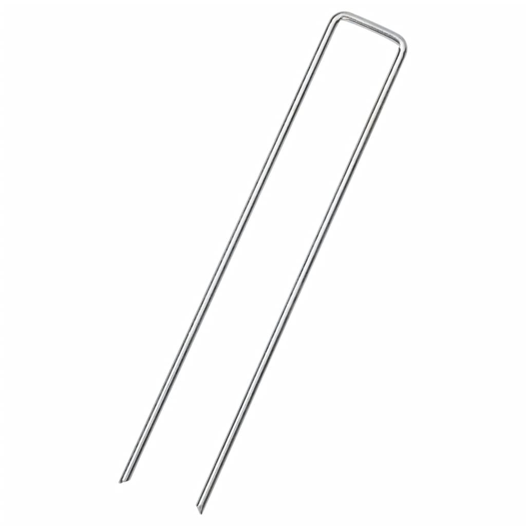 jordpløkker 50 stk. U-facon 20x4 cm galvaniseret stål