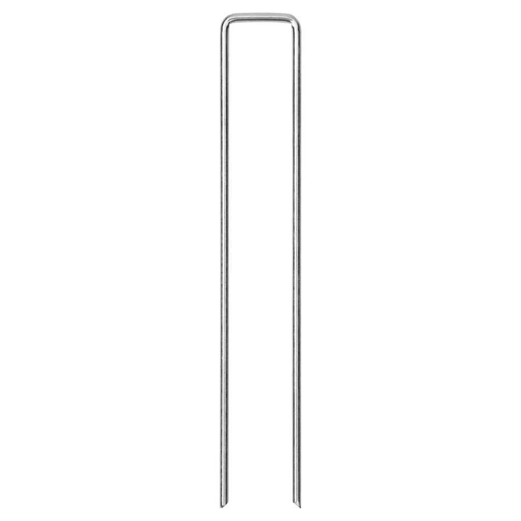 jordpløkker 50 stk. U-facon 20x4 cm galvaniseret stål