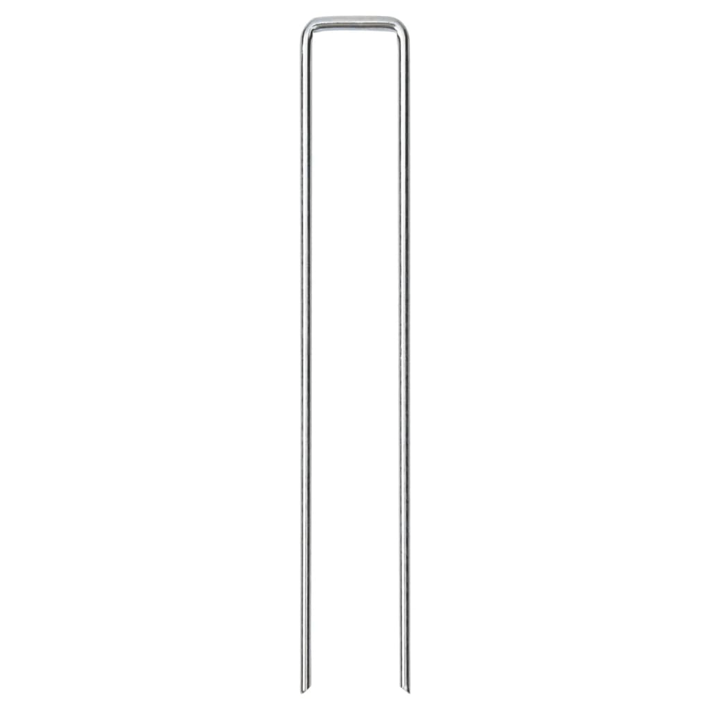 jordpløkker 25 stk. U-facon 20x3,5 cm galvaniseret stål