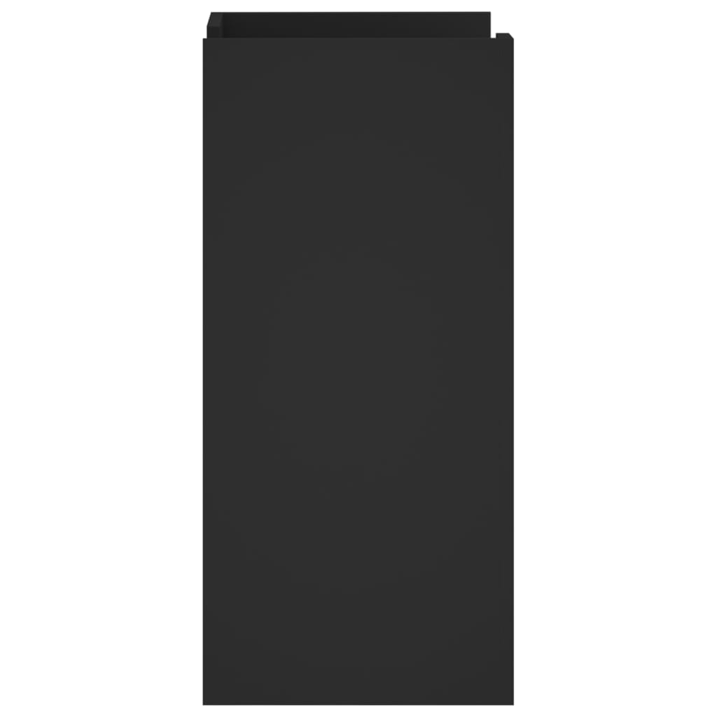 skænk 45x35x75 cm konstrueret træ sort