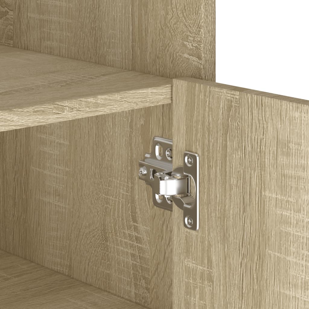 skænk 45x35x75 cm konstrueret træ sonoma-eg