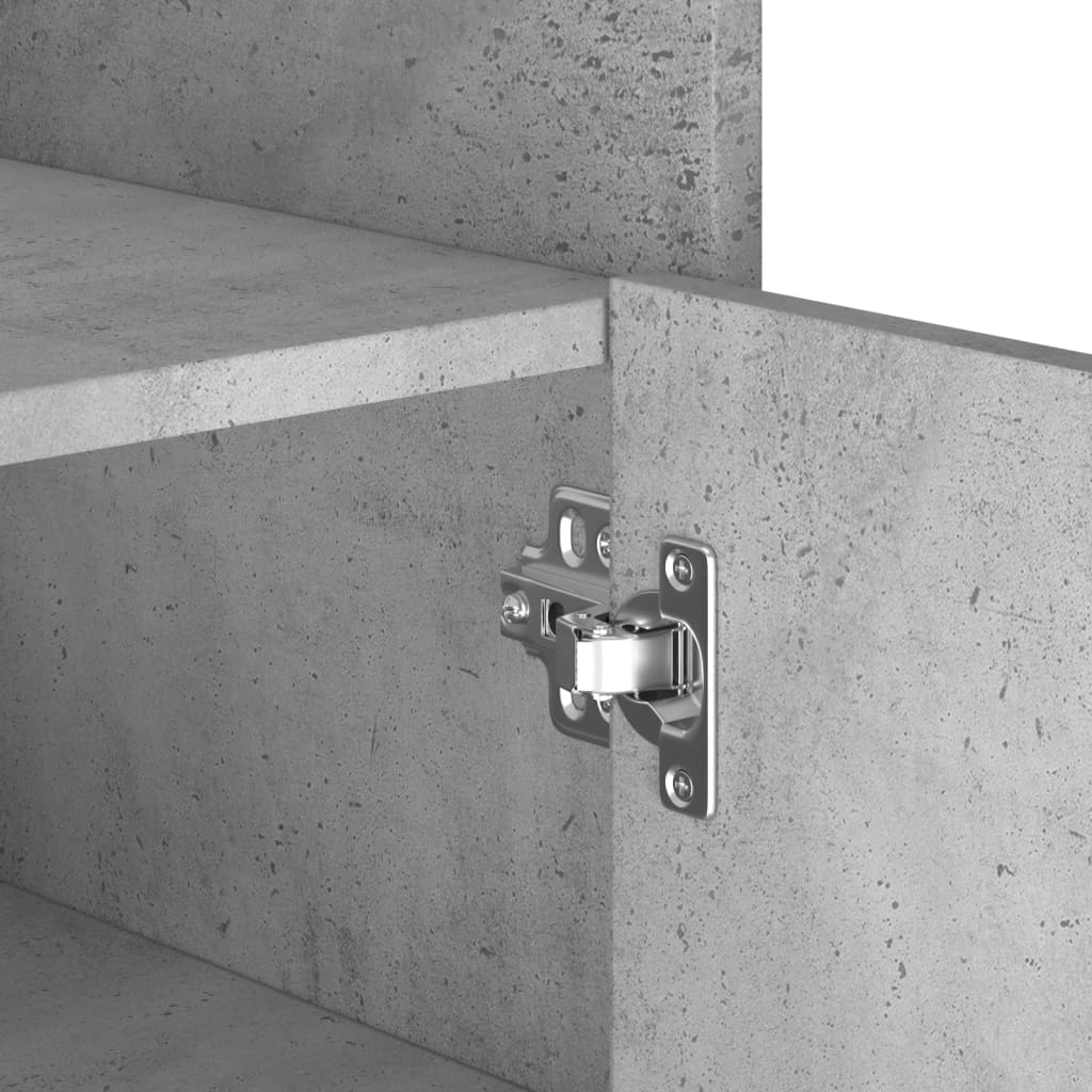 skænk 45x35x75 cm konstrueret træ betongrå