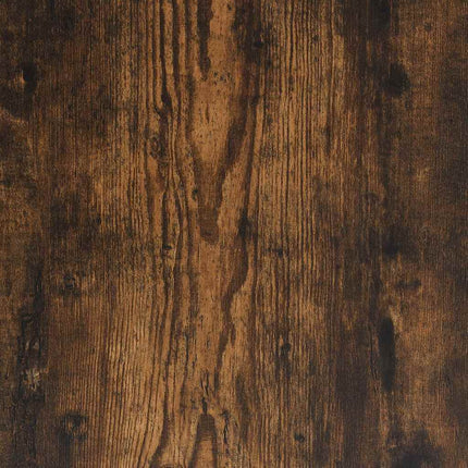 skænk 45x35x75 cm konstrueret træ røget egetræsfarve
