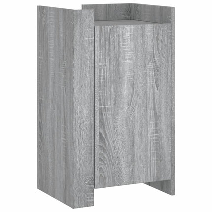 skænk 45x35x75 cm konstrueret træ grå sonoma-eg