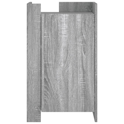 skænk 45x35x75 cm konstrueret træ grå sonoma-eg