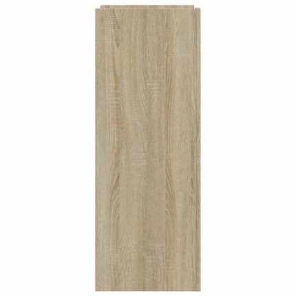 skoreol 74,5x37,5x100 cm konstrueret træ sonoma-eg