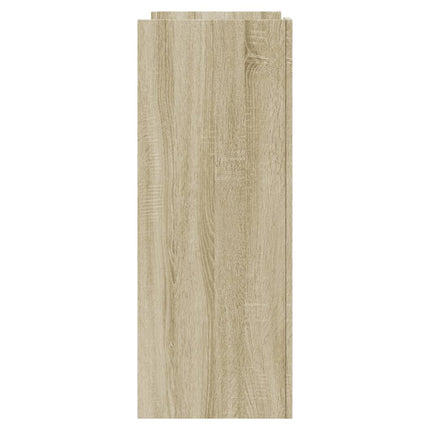 konsolbord 100x35x90 cm konstrueret træ sonoma-eg