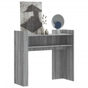 konsolbord 100x35x90 cm konstrueret træ grå sonoma-eg