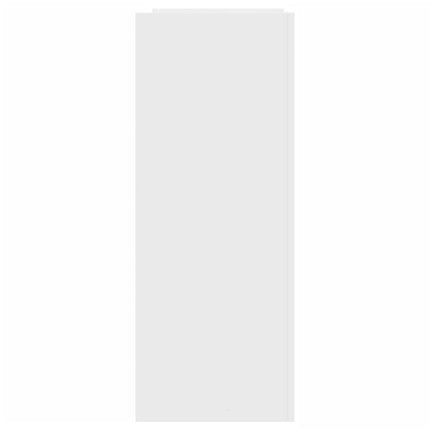 konsolbord 100x35x90 cm konstrueret træ hvid