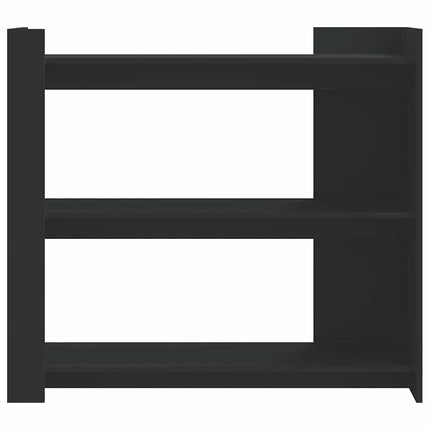 konsolbord 100x35x90 cm konstrueret træ sort