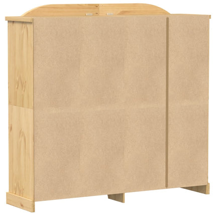 klædeskab Corona 194x52x186 cm massivt fyrretræ