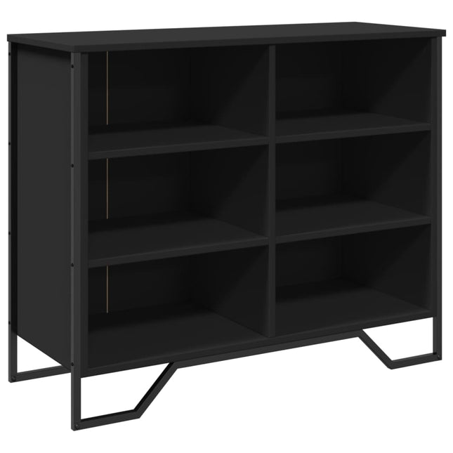 skænk 79,5x35,5x74,5 cm konstrueret træ brun egetræsfarve