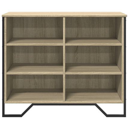 skænk 91x35,5x74,5 cm konstrueret træ sonoma-eg