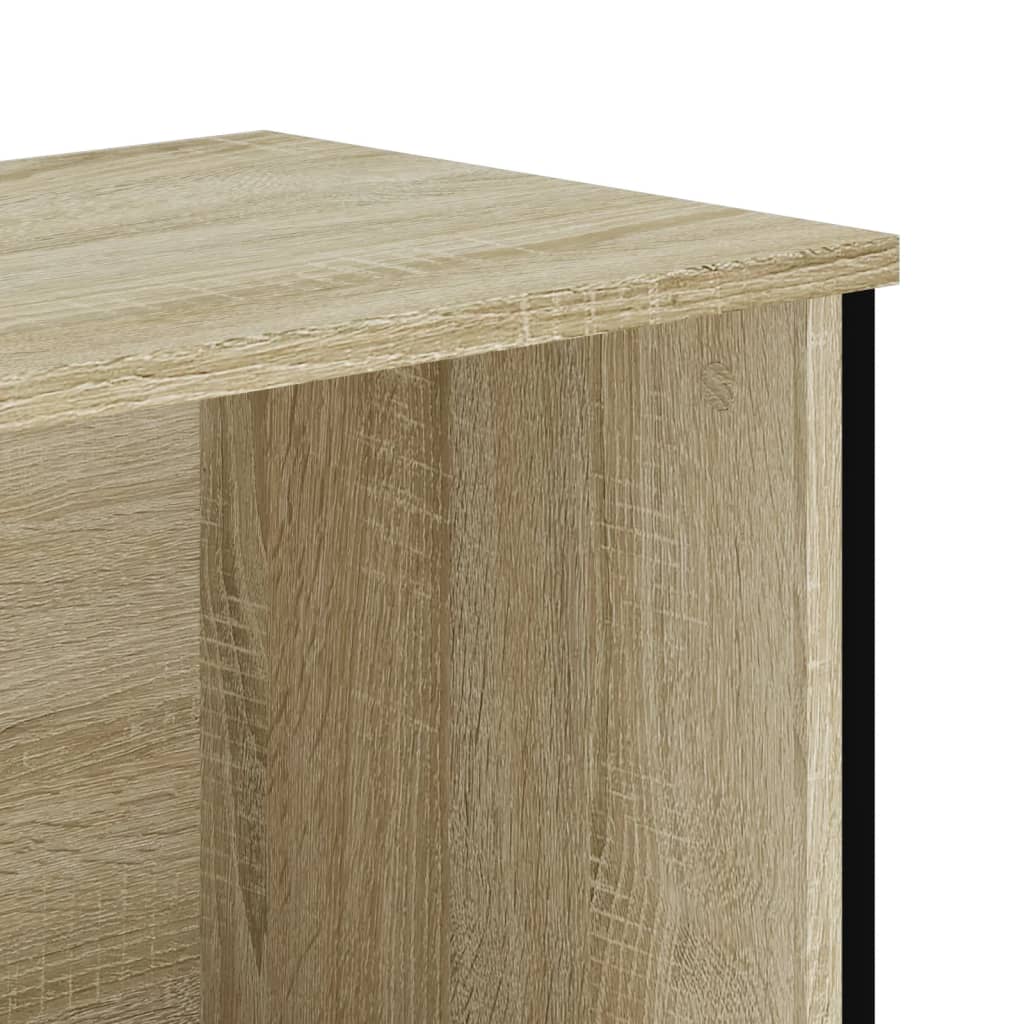 skoreol 90x38x45,5 cm konstrueret træ sonoma-eg