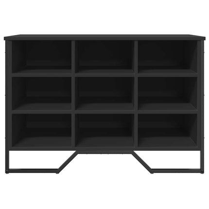 skoreol 90x38x45,5 cm konstrueret træ sort