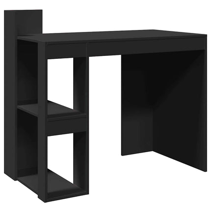 skrivebord 103,5x56,5x94 cm konstrueret træ sort