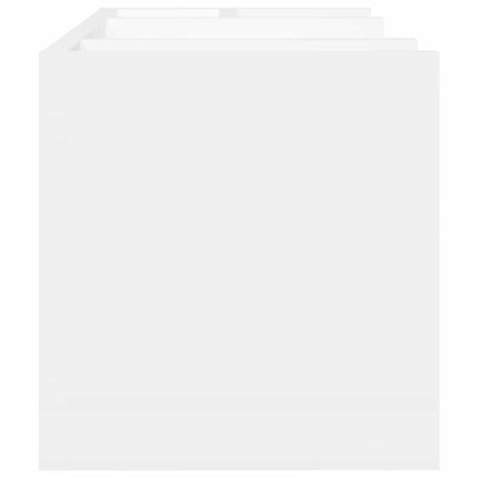 dueslag til skrivebord 44,5x24x25 cm konstrueret træ hvid
