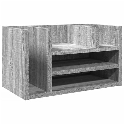 dueslag 44,5x24x25 cm konstrueret træ grå sonoma-eg