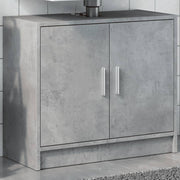 underskab til håndvask 63x29x55 cm konstrueret træ betongrå