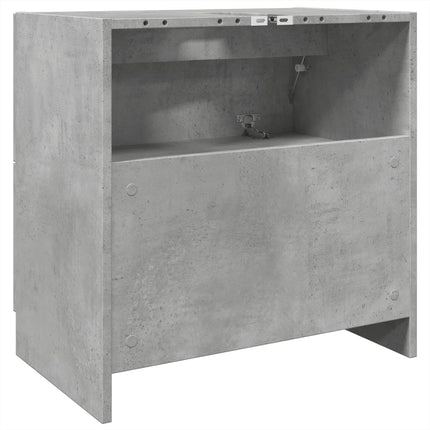 underskab til håndvask 59x37x59 cm konstrueret træ betongrå