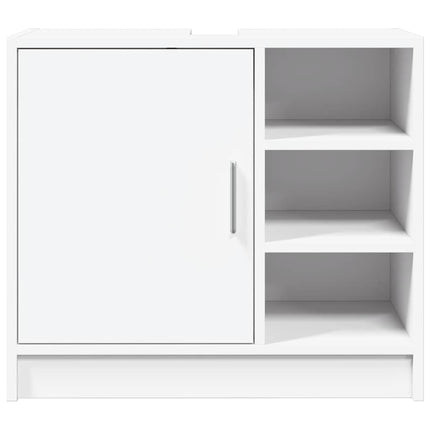 underskab til håndvask 63x29x55 cm konstrueret træ hvid