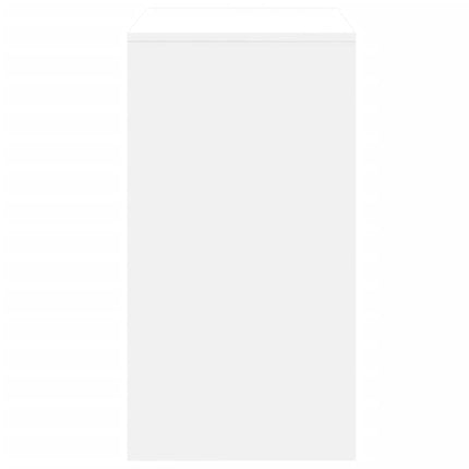 kosmetikbord med skammel 60x40x113,5 cm hvid