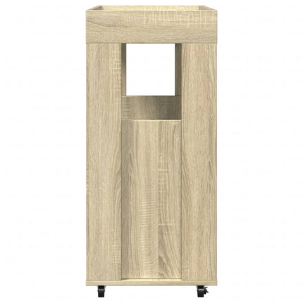 barvogn 60x39,5x89 cm konstrueret træ sonoma-eg