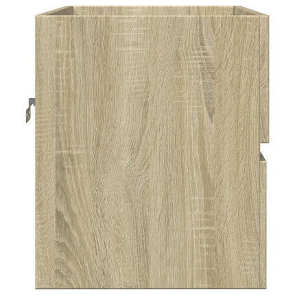 vaskeskab 60x38,5x45 cm konstrueret træ sonoma-eg