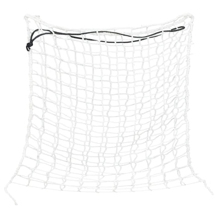 hønet 2 stk. 75x75 cm PP rund hvid