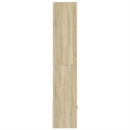 bogreol 70x36x189 cm konstrueret træ sonoma-eg