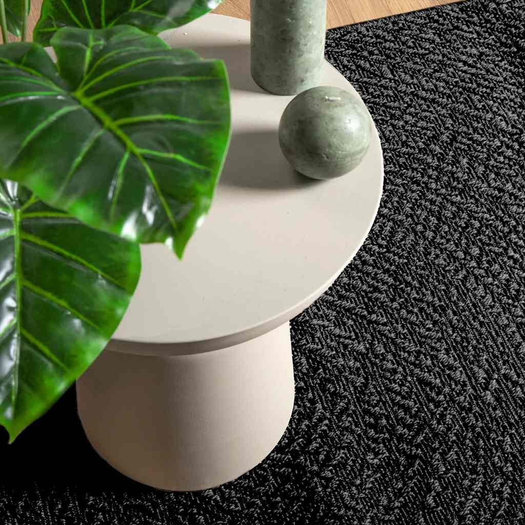 gulvtæppe ZIZUR 160x230cm jute-look indendørs udendørs