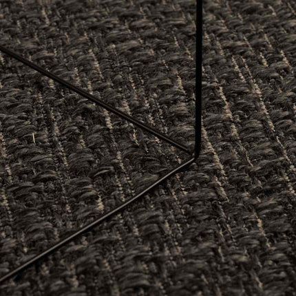 gulvtæppe ZIZUR 160x230cm jute-look indendørs udendørs