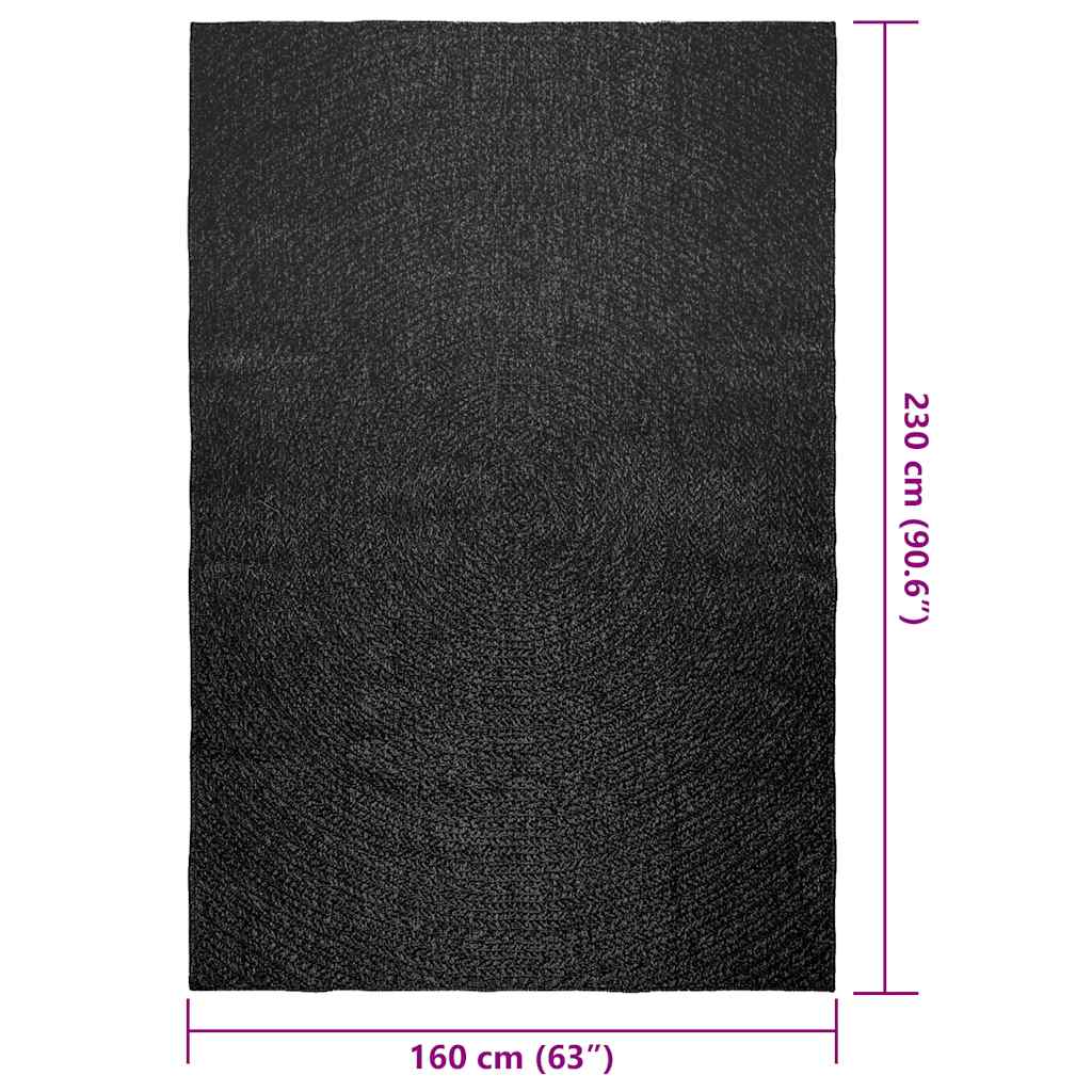 gulvtæppe ZIZUR 160x230cm jute-look indendørs udendørs