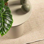 gulvtæppe ZIZUR beige 140x200cm jute-look indendørs og udendørs