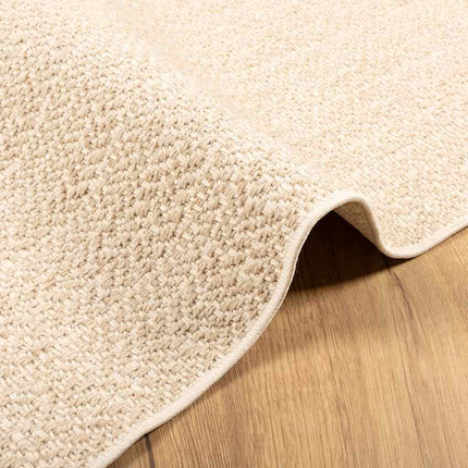 gulvtæppe ZIZUR beige 200x290cm jute-look indendørs og udendørs